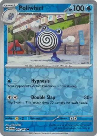 Twilight Masquerade Poliwhirl #42/167 reverse holo